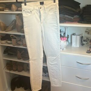 J crew high rise skinny jean size 25